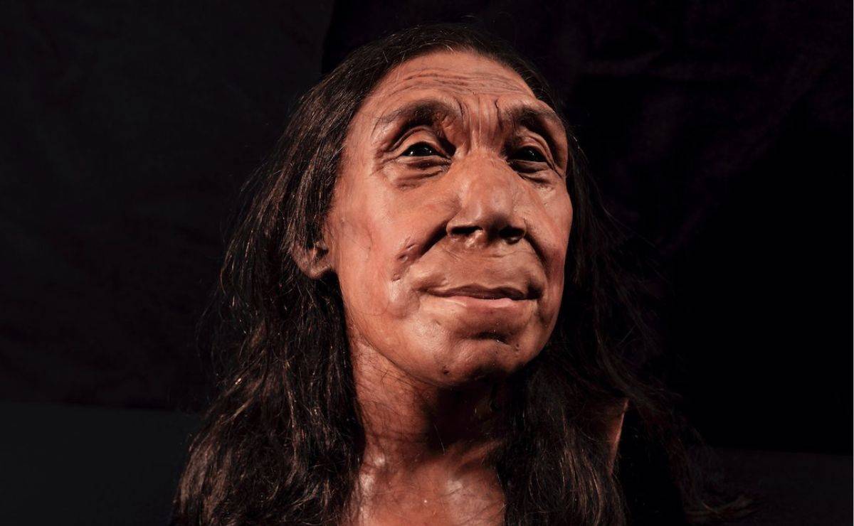 Rostro de una mujer neandertal que vivió hace 75.000 años