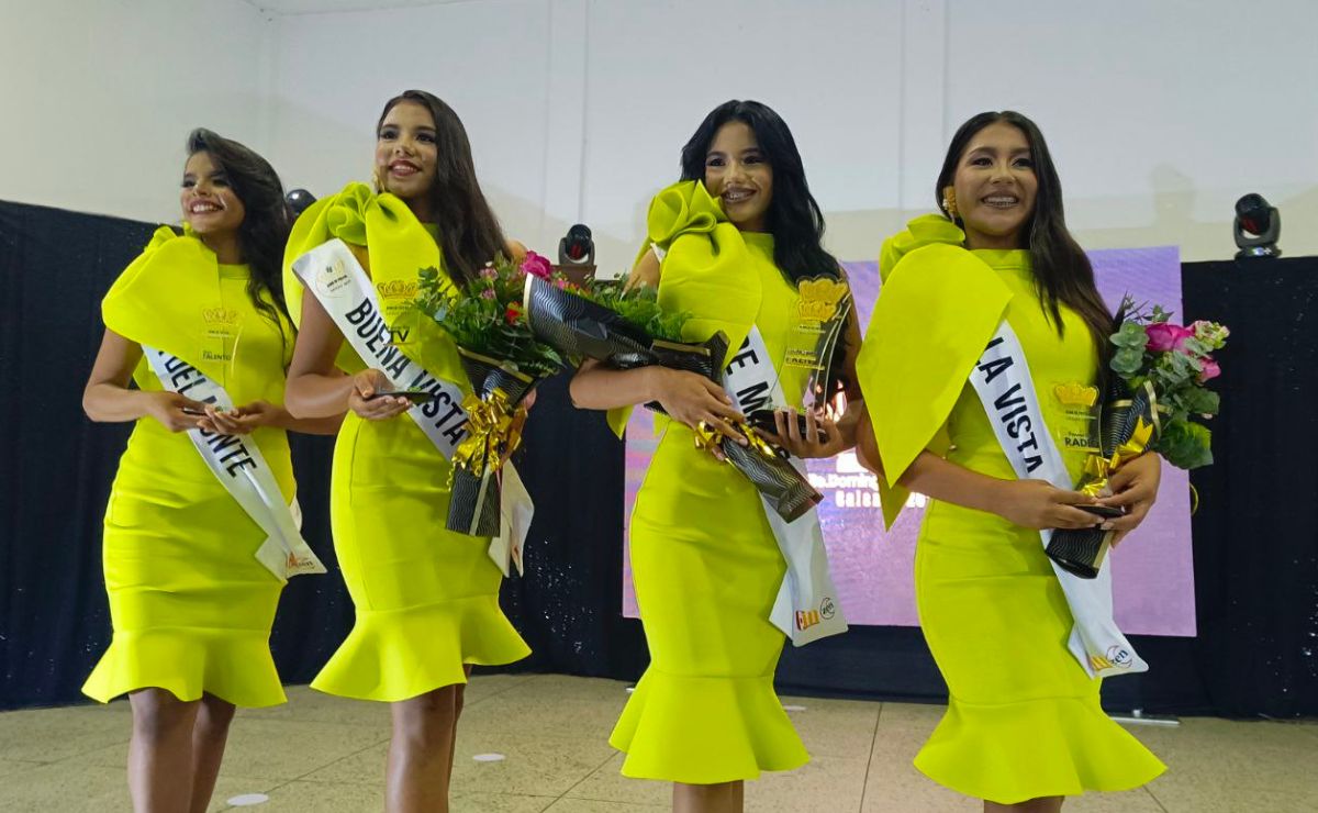 Primeras ganadoras del reinado de las Fiestas de Caicara 2024