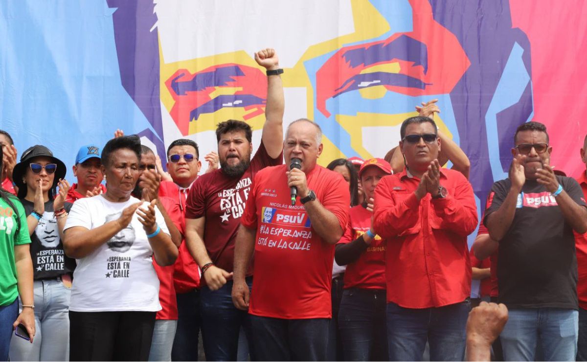 Diosdado Cabello en Temblador