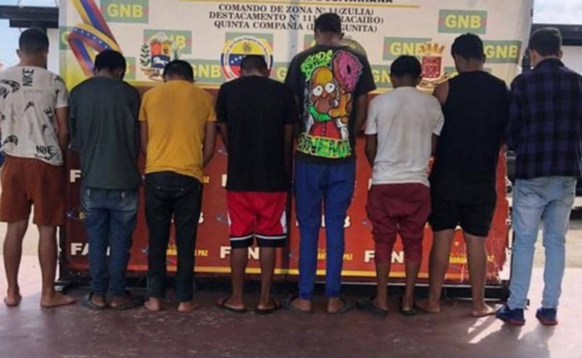 A Tocorón y Tocuyito van los detenidos por generar disturbios