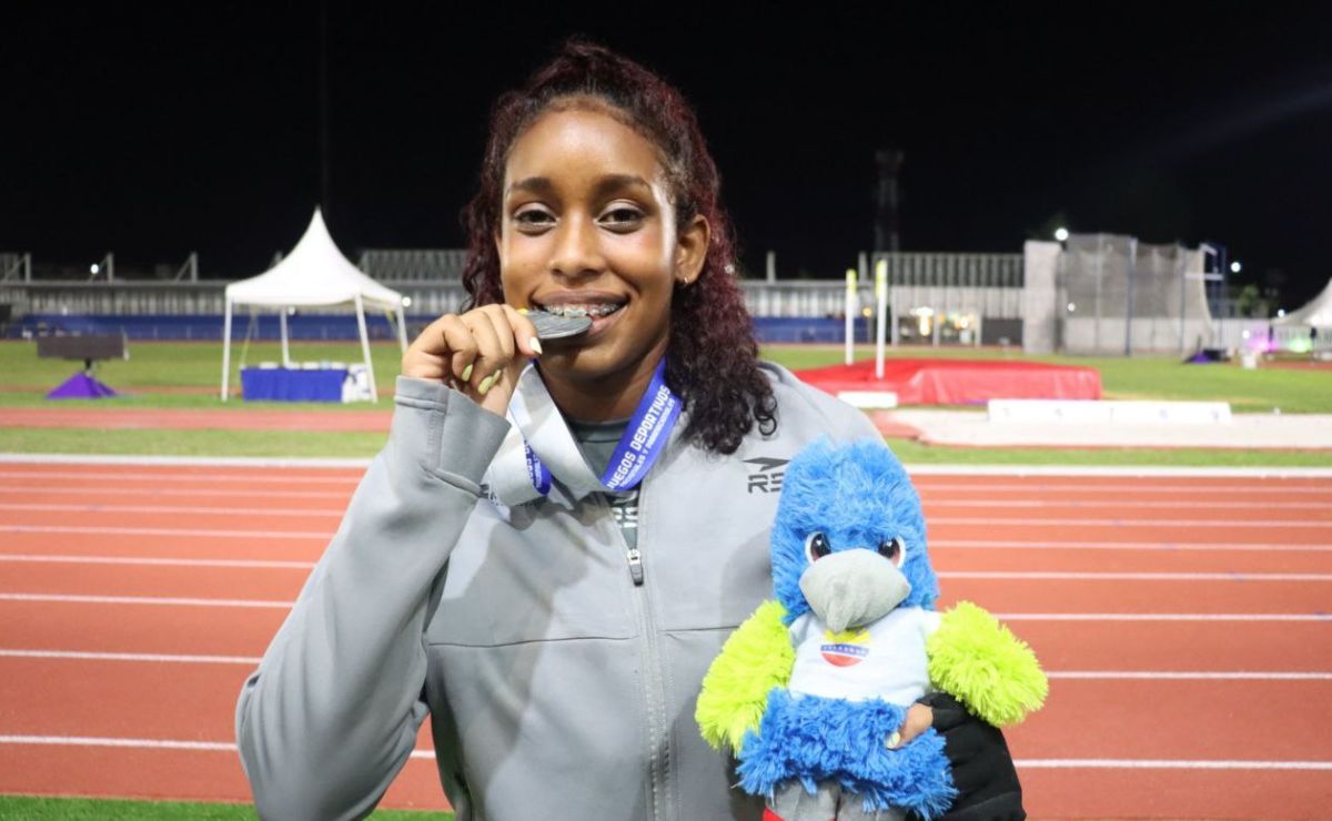 La atleta Ottaynis Febres sigue dándole satisfacciones al estado Monagas