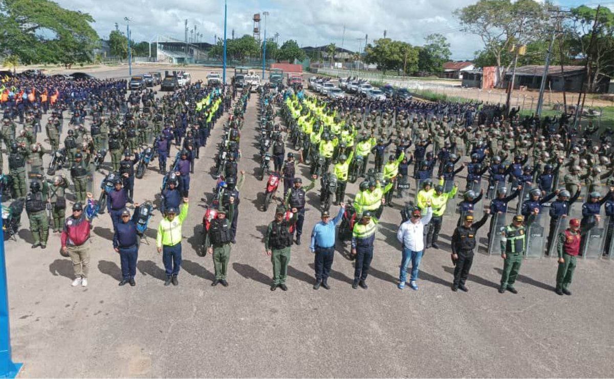 Despliegue de orden público en Monagas