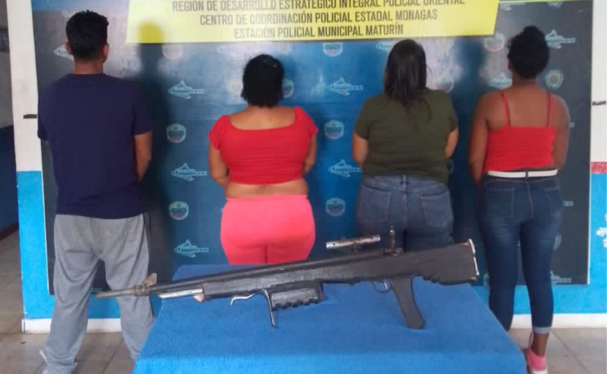 PNB captura a cuatro personas en Maturín