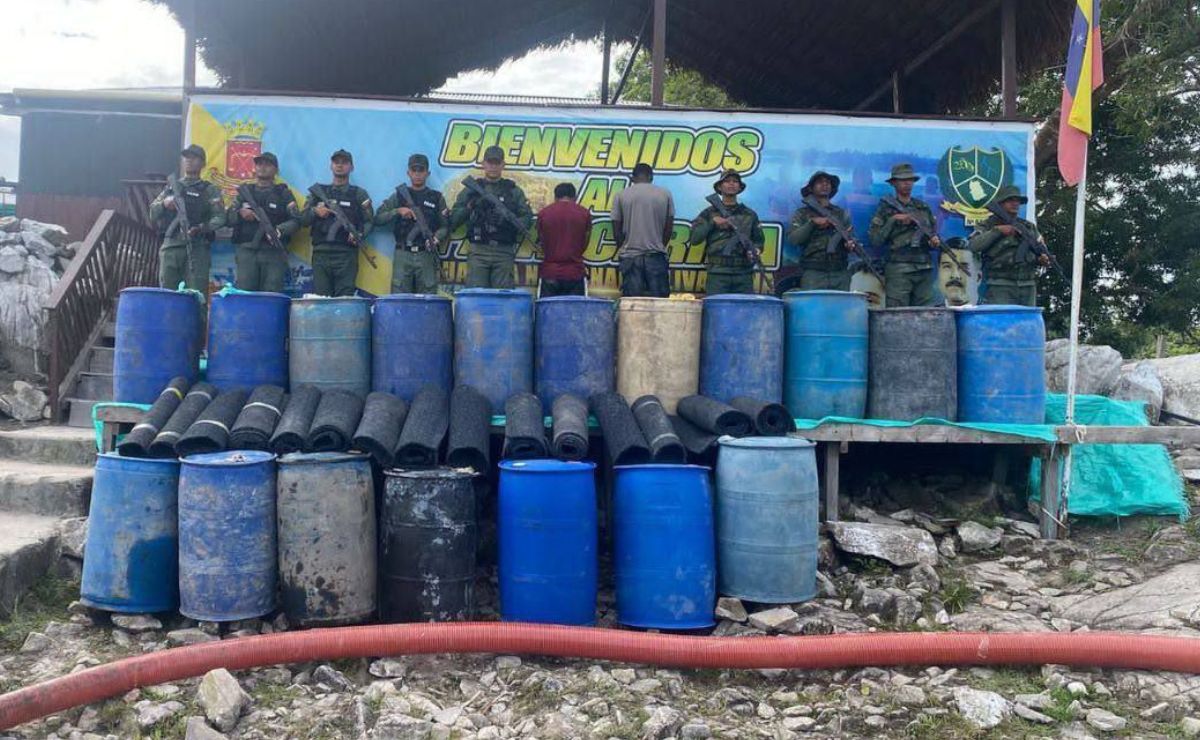 FANB combate minería ilegal