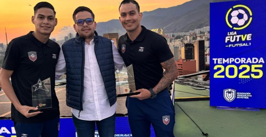 "Juvenil Revelación" y "Mejor Portero" de la Liga FUTVE Futsal 1
