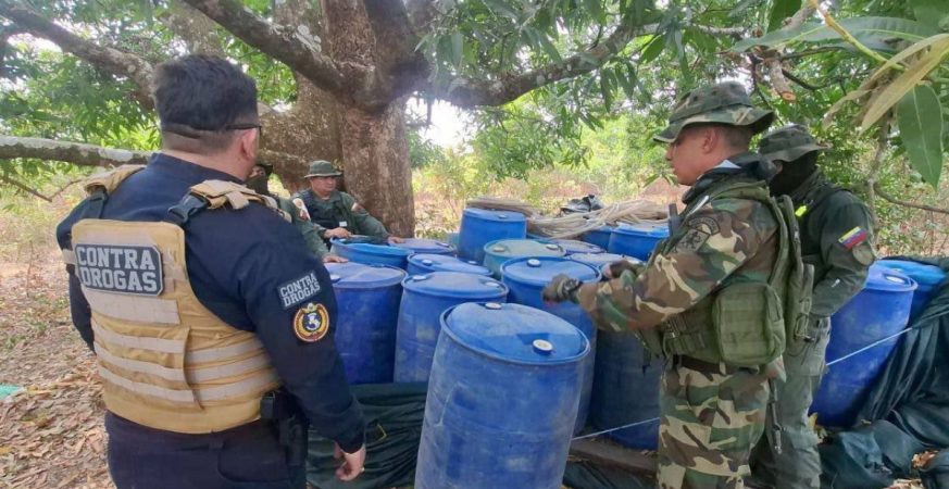 FANB sigue las labores contra el narcotráfico en Apure