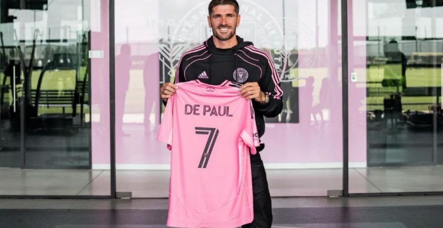 Rodrigo de Paul llega a Miami en calidad de cedido