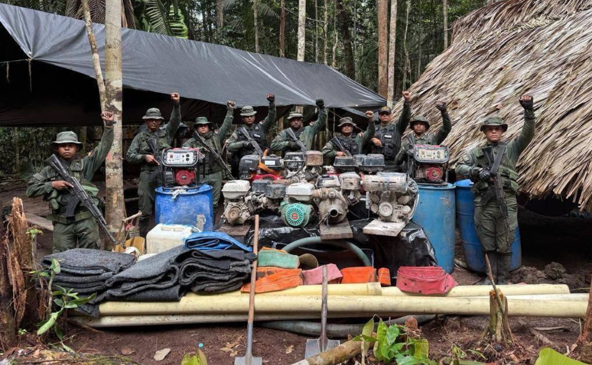 FANB desmantela campamento logístico en Amazonas