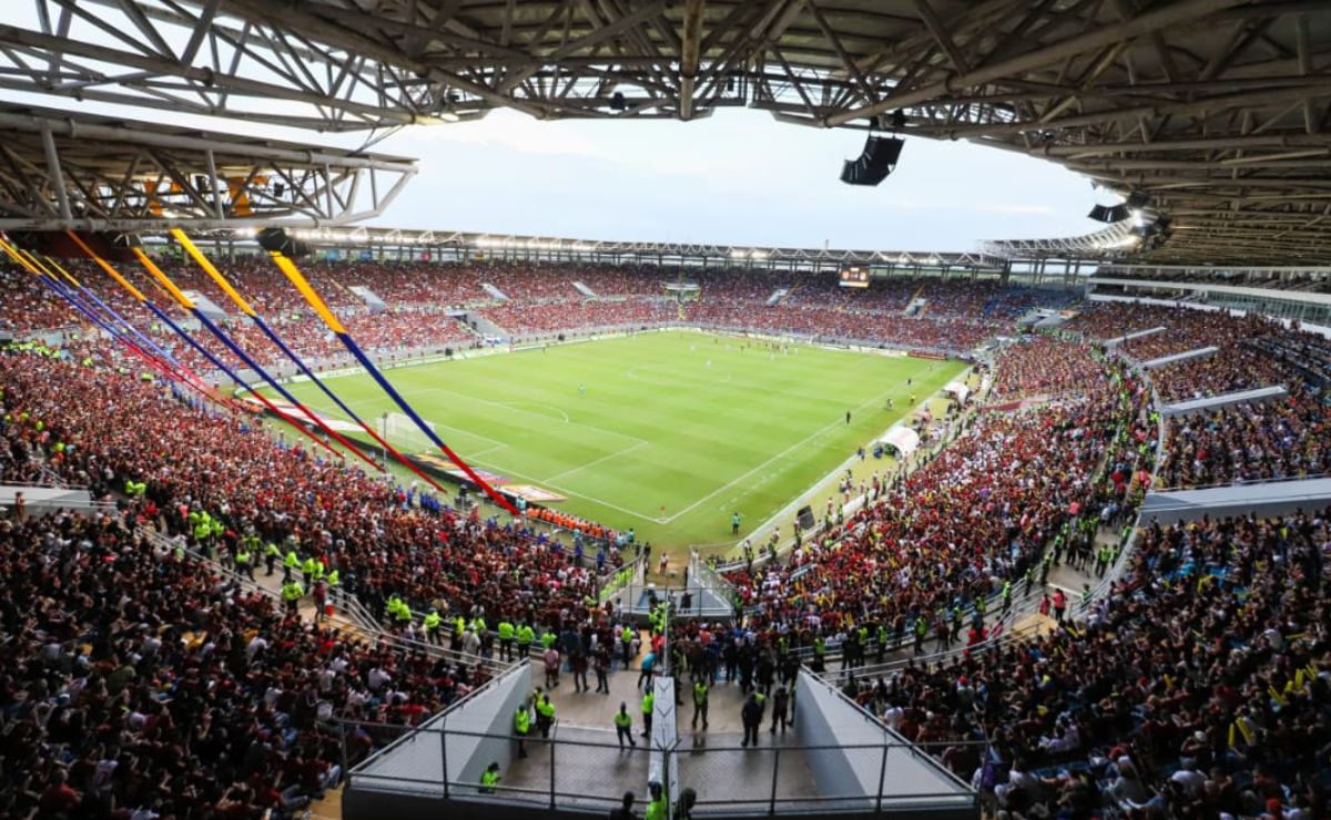 Así de imponente se ve la Joya de Oriente llena de pasión Vinotinto