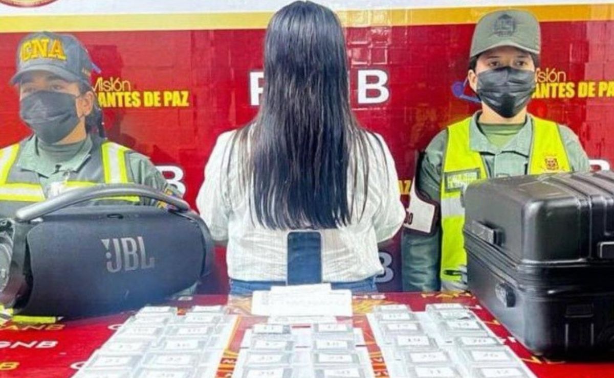 Mujer fue detenida por la GNB por tener presunta cocaína