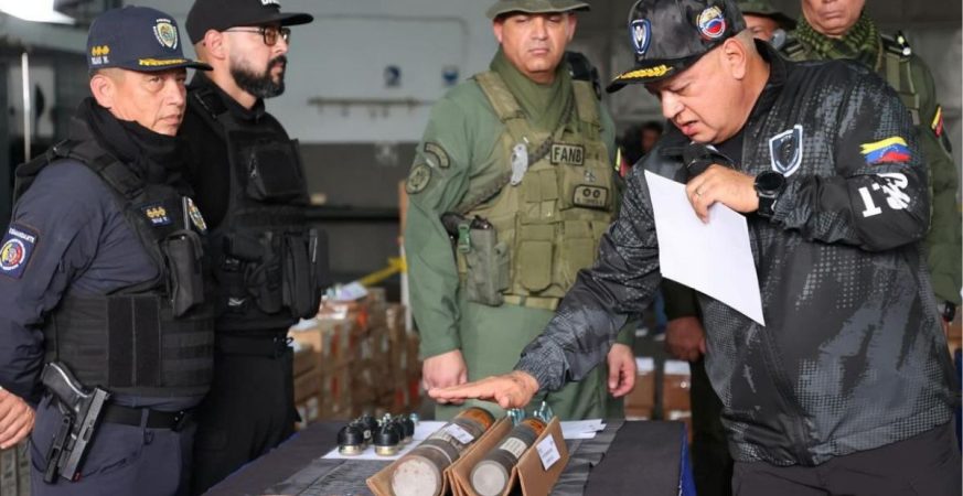 Incautan arsenal de explosivos en Anzoátegui