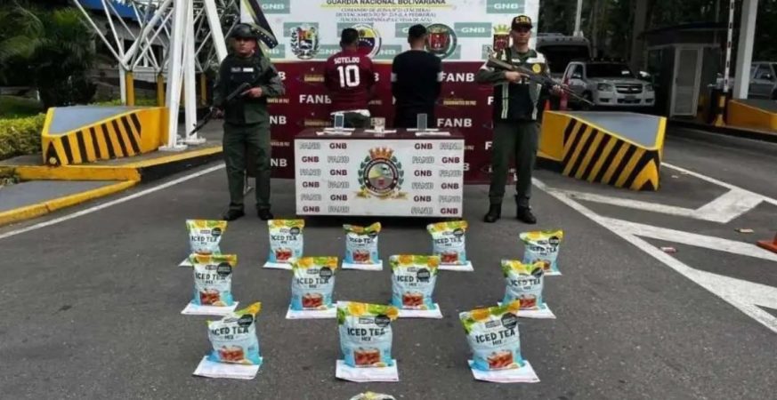 GNB captura a dos sujetos que traficaban "Tusi"