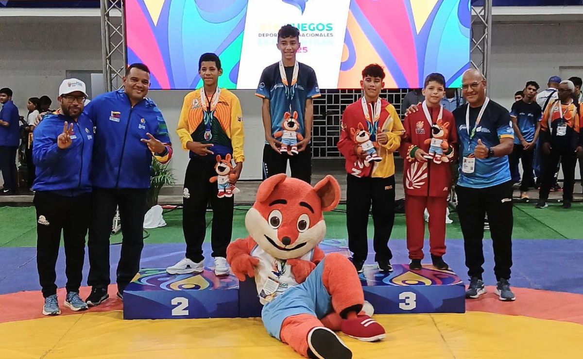 Roger Díaz, medallista de oro monaguense en los Juegos Nacionales Estudiantiles