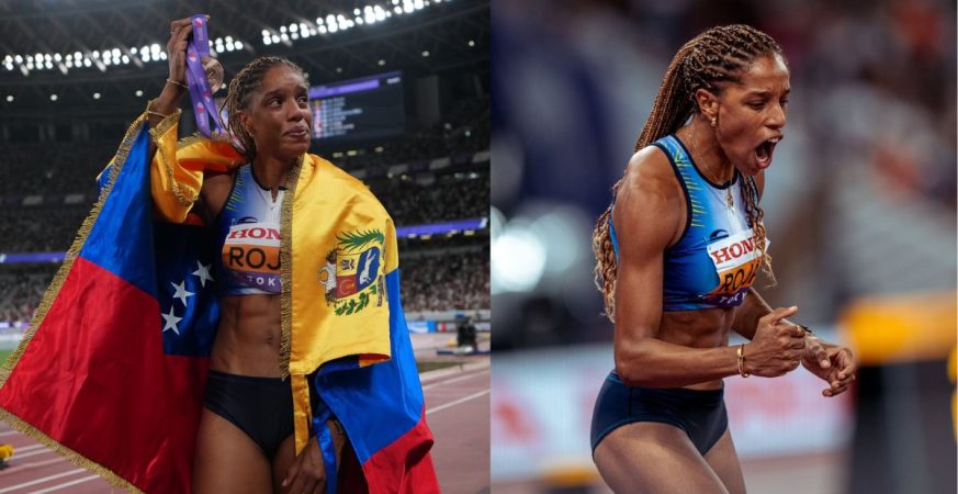 Yulimar Rojas regresó ganando bronce