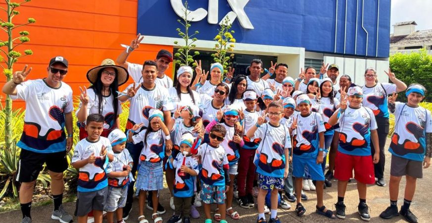 Buena Vibra Ecoturismo llevó diversión a los niños