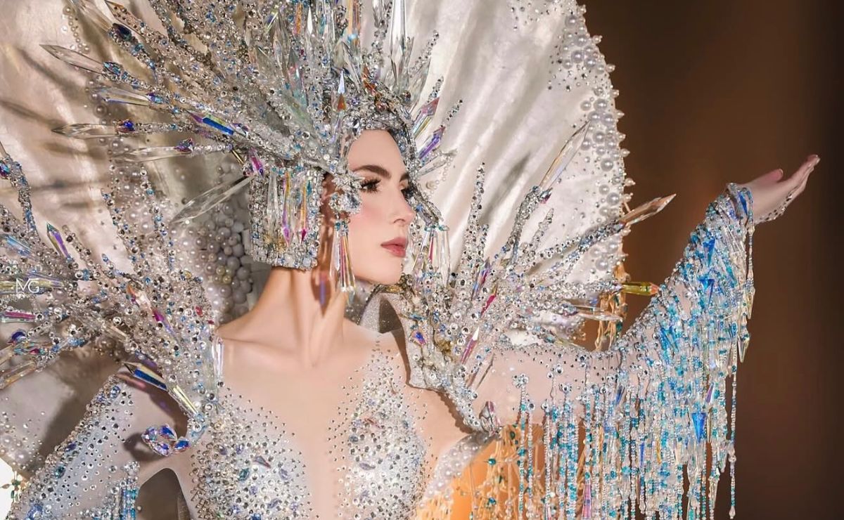 Traje típico de Venezuela en el Miss Universo 2025