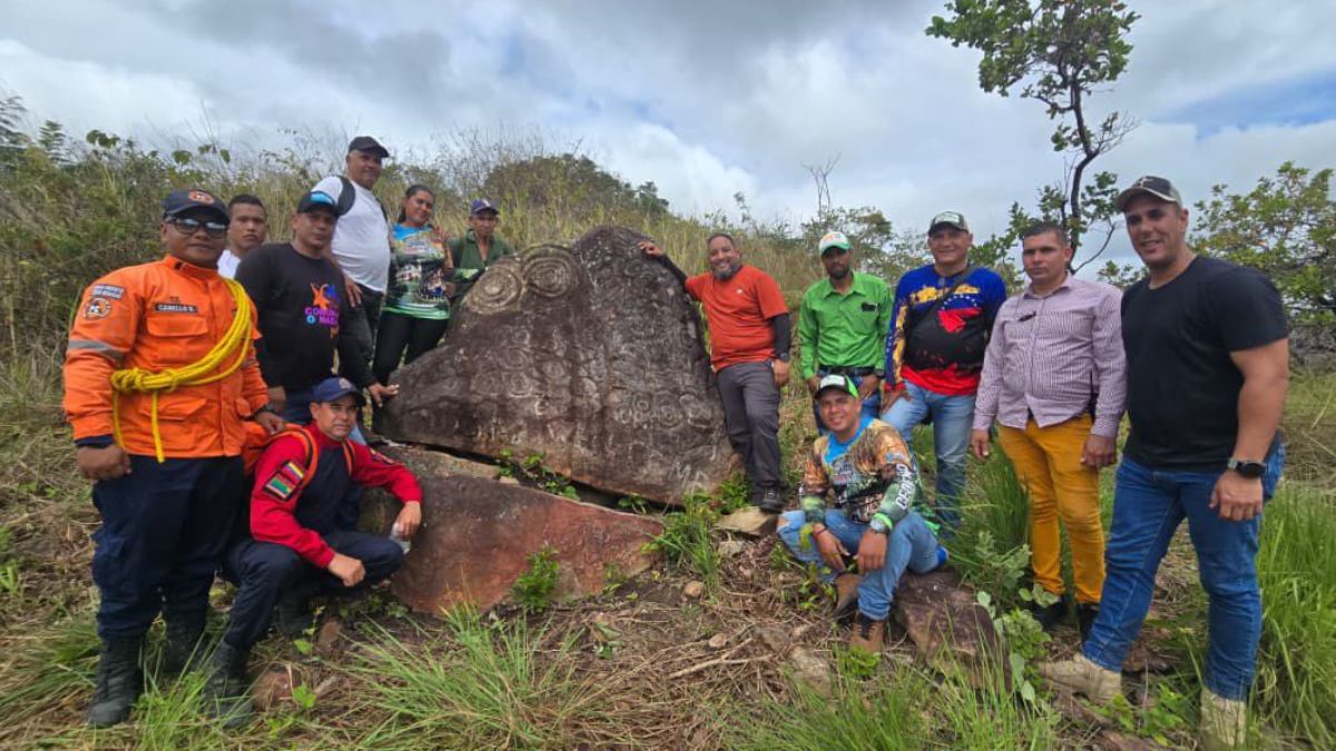 Hallan petroglifos ancestrales en Monagas