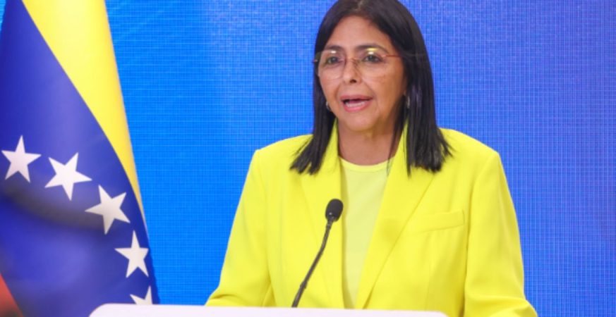 Delcy Rodríguez, presidenta encargada de Venezuela