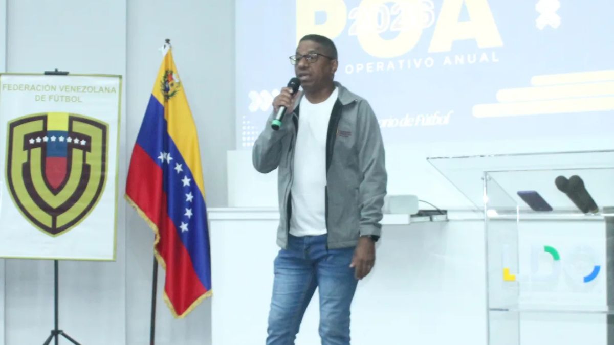 Carlos Córcida, presidente de la Asociación de Fútbol del Estado Monagas (AFEM)