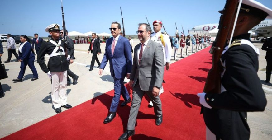 Primer ministro de Qatar en Venezuela