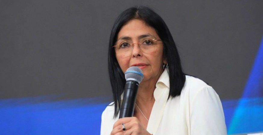 Delcy Rodríguez, presidenta encargada de Venezuela