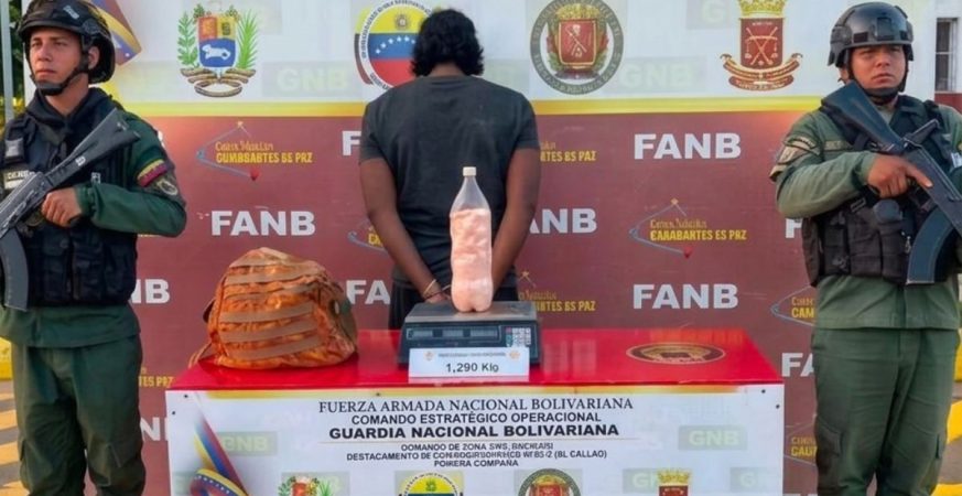 FANB incauta material explosivo tipo ANFO