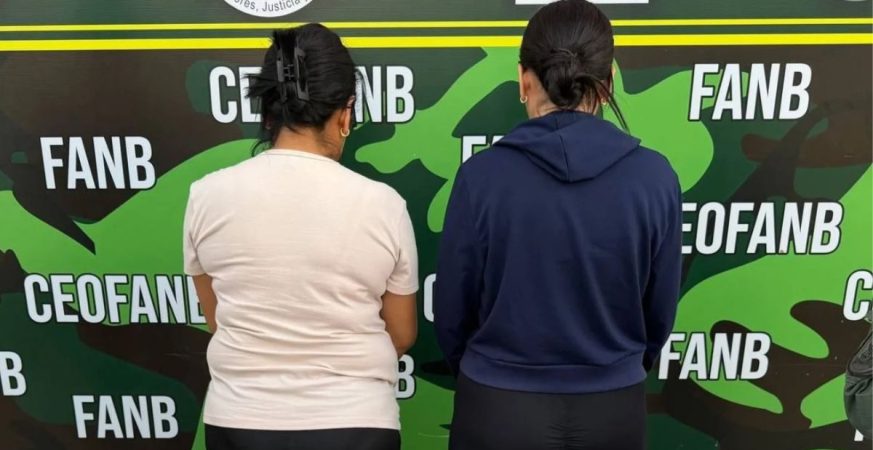 Detenidas por efectivos de la GNB