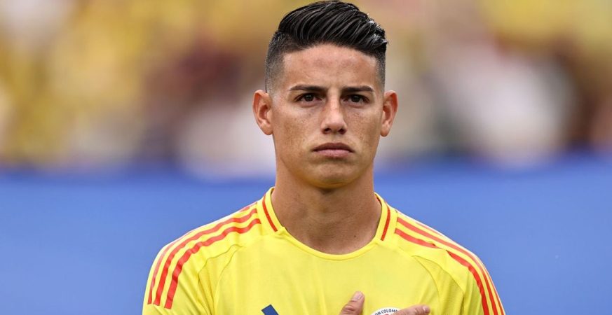 James Rodríguez, capitán de Colombia