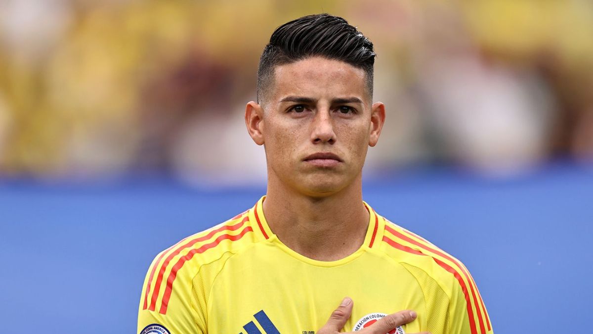 James Rodríguez, capitán de Colombia