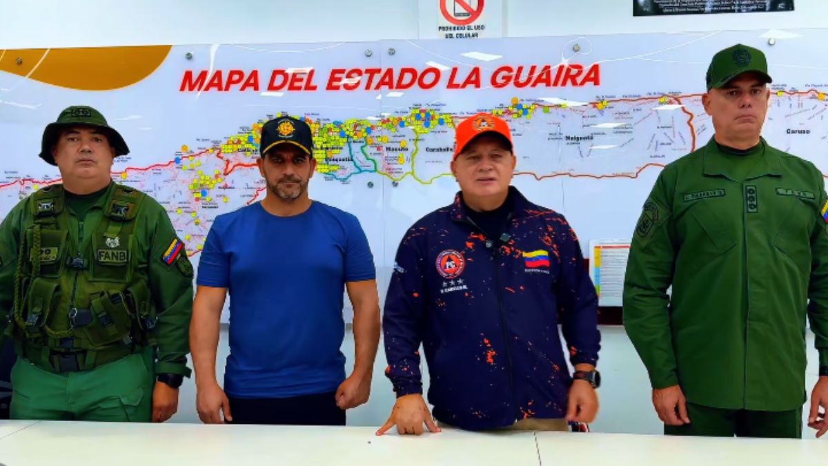 Diosdado Cabello desmiente alerta de tsunami