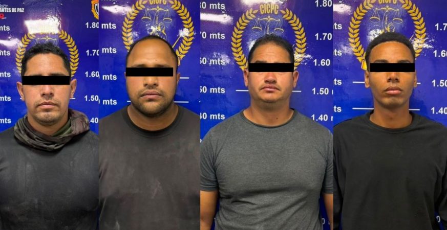Detienen a 4 funcionarios del Cicpc