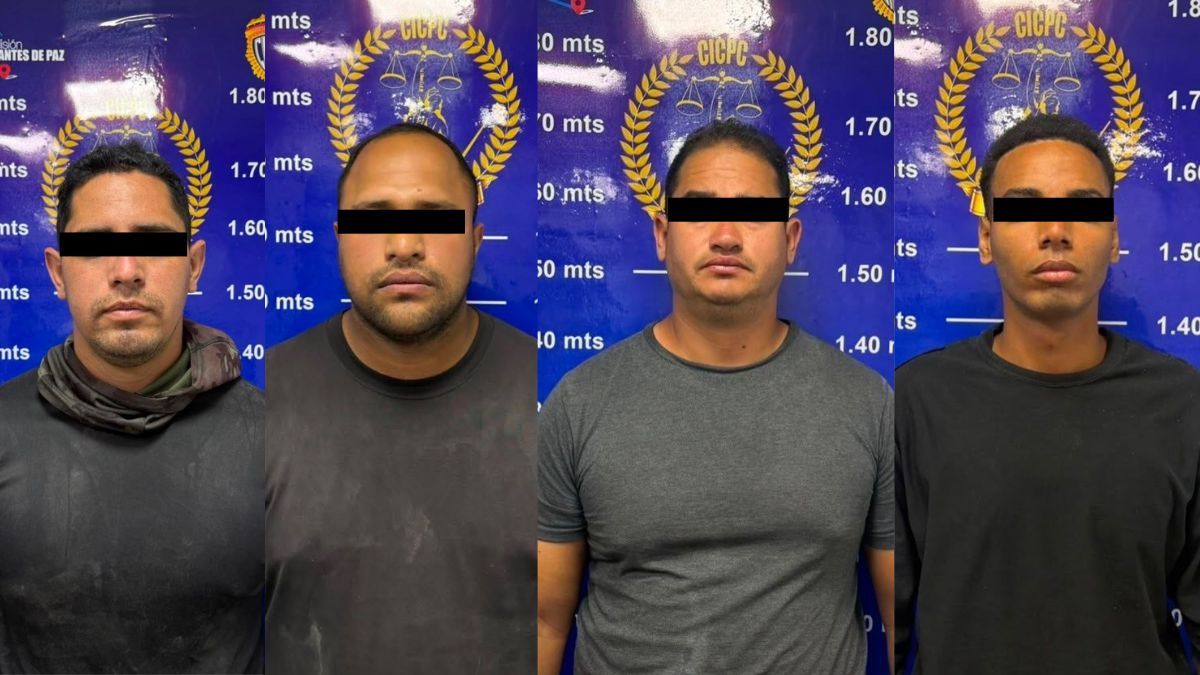Detienen a 4 funcionarios del Cicpc