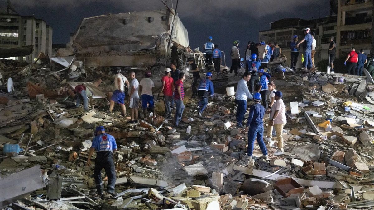 Sismo en Venezuela. Foto: EFE