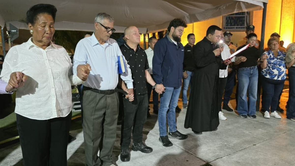 Monagas eleva plegarias por la sanación de Venezuela