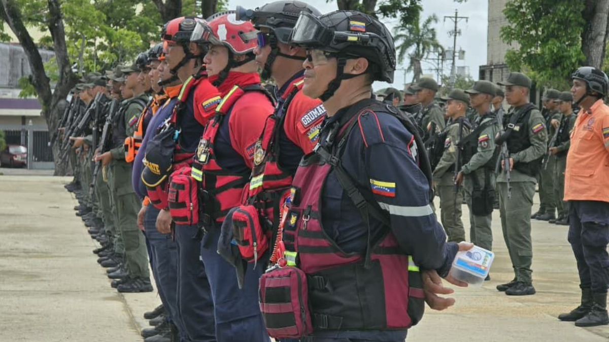 Monagas envía contingente humanitario de 180 funcionarios