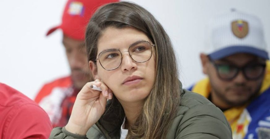 Rosinés Chávez, jefa de la Gran Misión Venezuela Joven