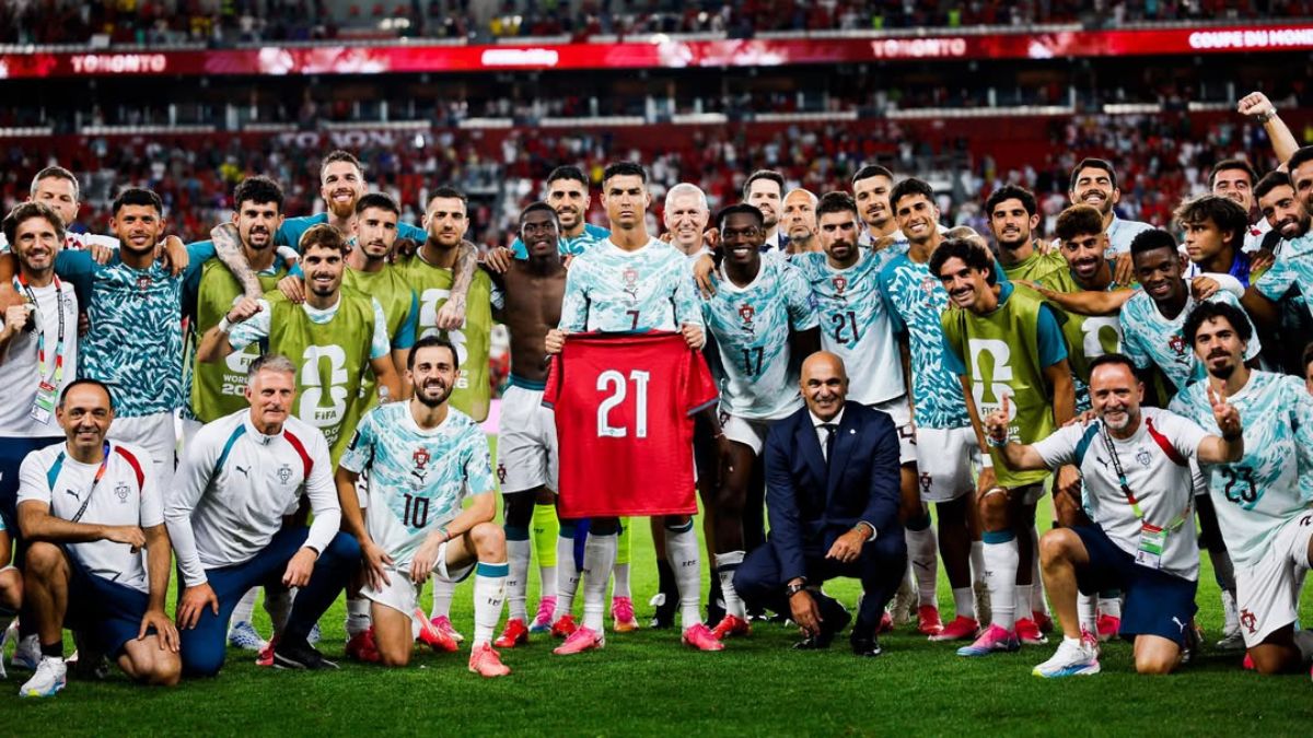 Portugal celebró recordando a Diogo Jota