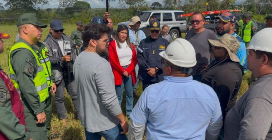 El gobernador de Monagas supervisa los trabajos realizados para la recuperación del servicio eléctrico en los municipios Punceres y Bolívar