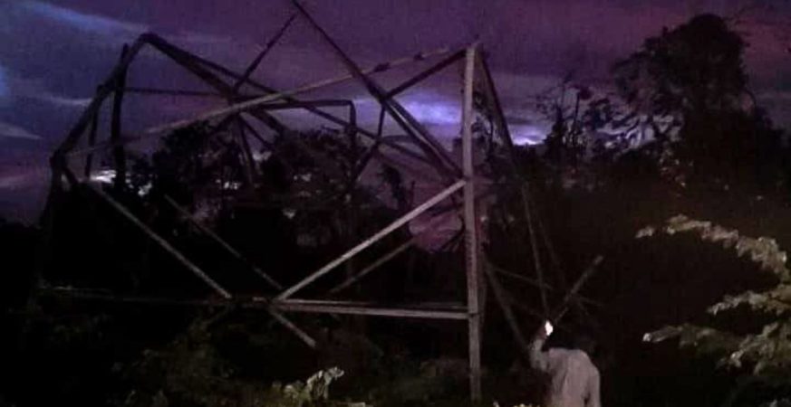 Sin servicio eléctrico en Bolívar y Punceres