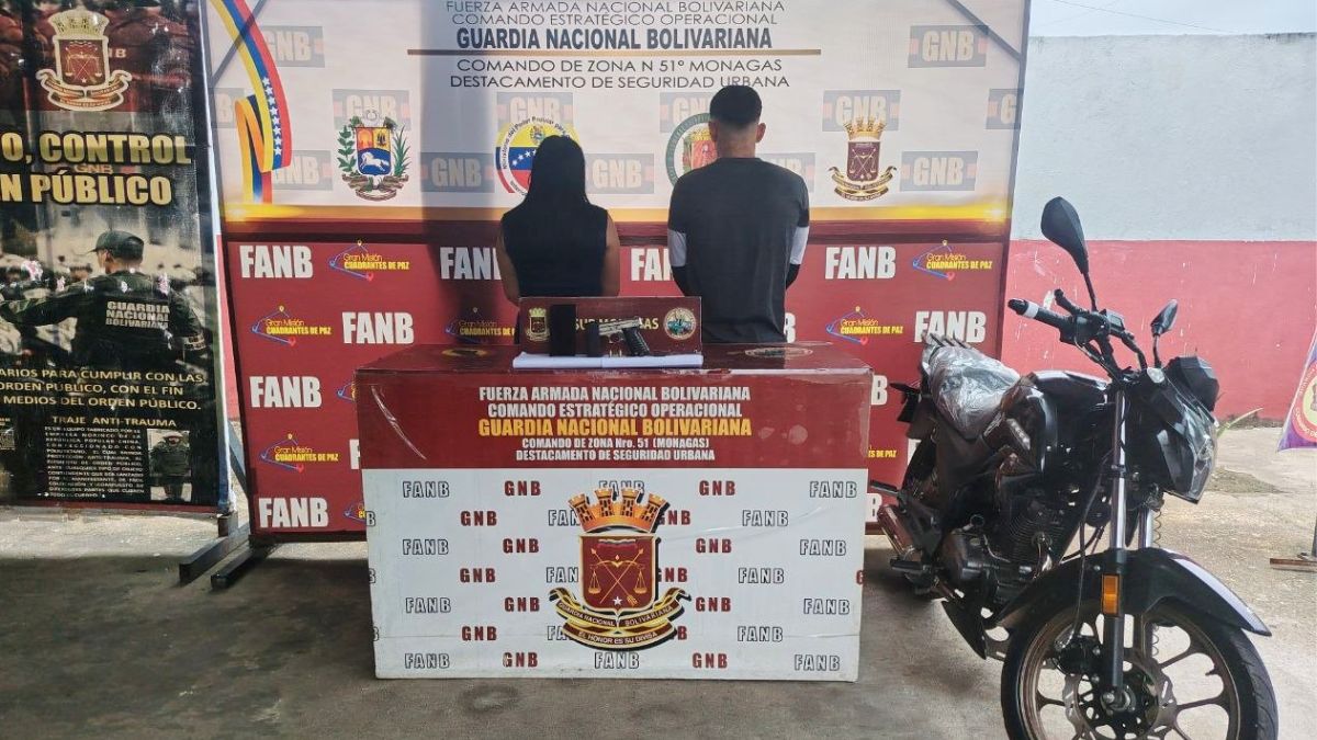Detenidos por la GNB Monagas