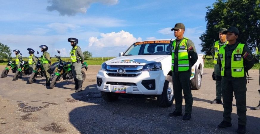 GNB Monagas activa servicio de seguridad vial
