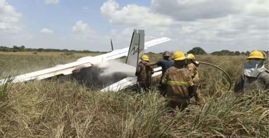 Desplome de avioneta en Ciudad Bolívar