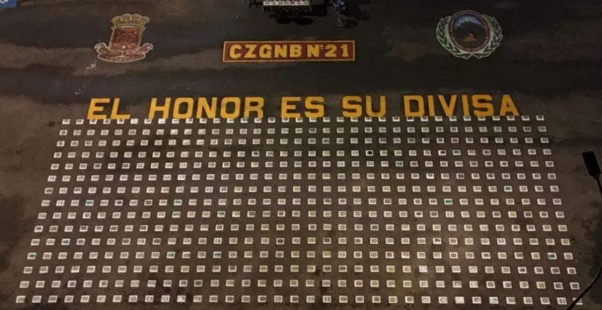 Droga incautada por la GNB en el estado Táchira