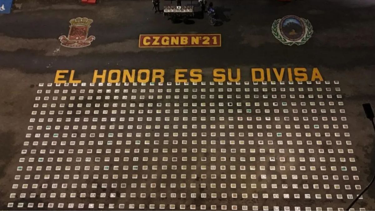 Droga incautada por la GNB en el estado Táchira