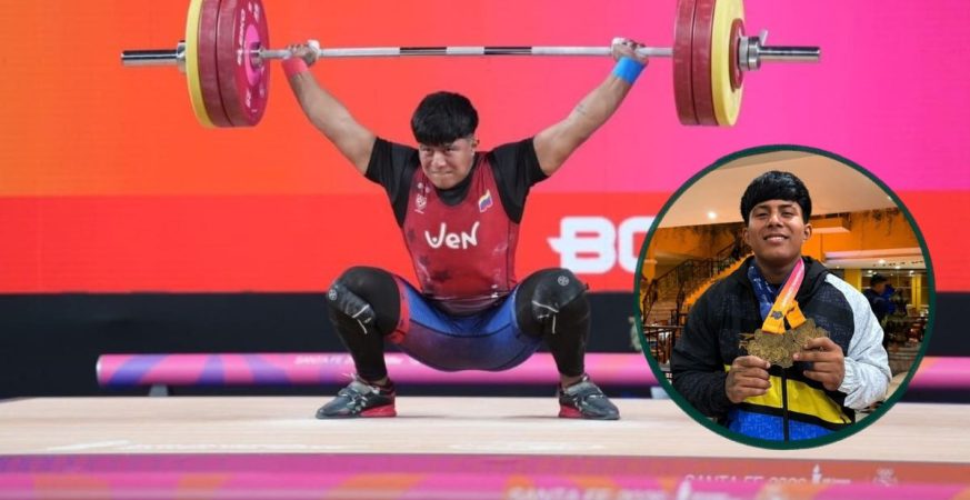 Ángel Rodríguez impone récord mundial juvenil