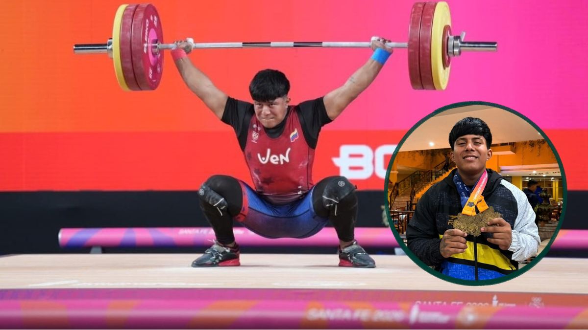 Ángel Rodríguez impone récord mundial juvenil