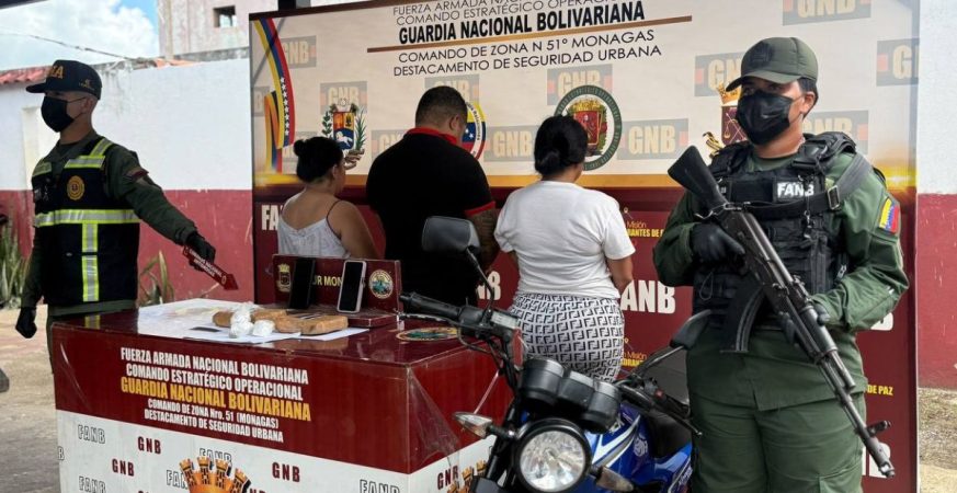 GNB detiene a tres sujetos en Maturín