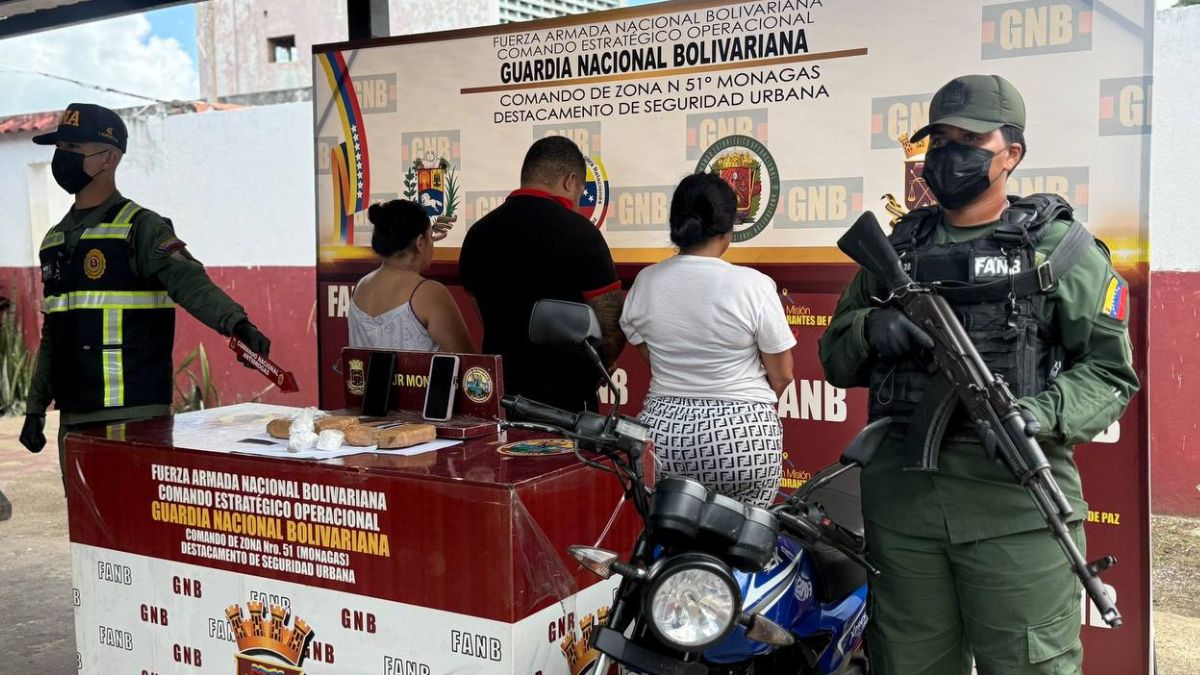 GNB detiene a tres sujetos en Maturín