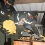 GNB incauta más de 41 kg de drogas ocultos en cajas de mantequilla