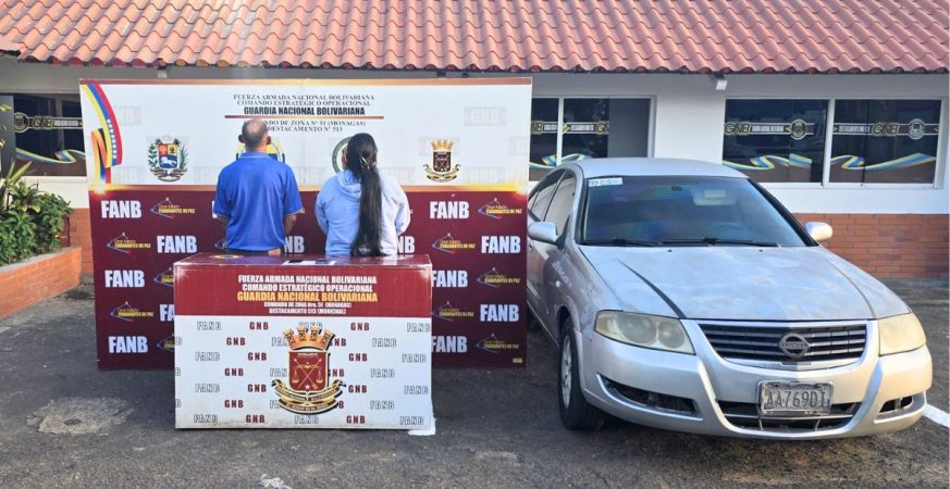 GNB rescata a cuatro víctimas y detiene a dos sujetos